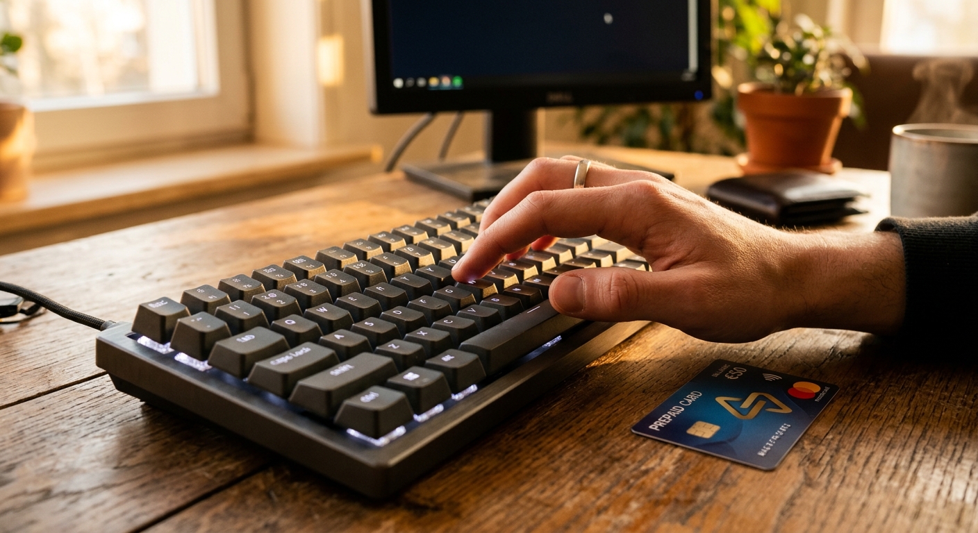Průvodce vkladem prostřednictvím Paysafecard - automaty paysafecard